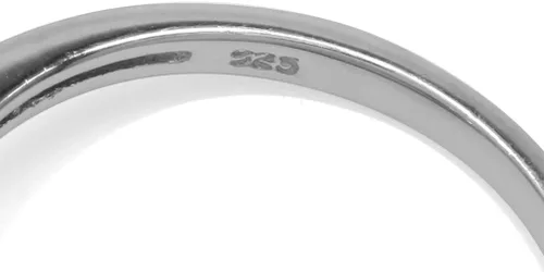Miniatura 4 de Silvershake Anillo de plata de ley 925 chapada en oro blanco con perlas cultivadas de agua dulce de 0.315in