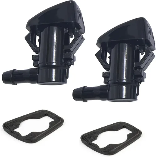 Kit de boquillas para limpiaparabrisas delantero compatible con Dodge Durango 2011-2023, Jeep Grand Cherokee 11-23, Dodge Grand Caravan 11-14,