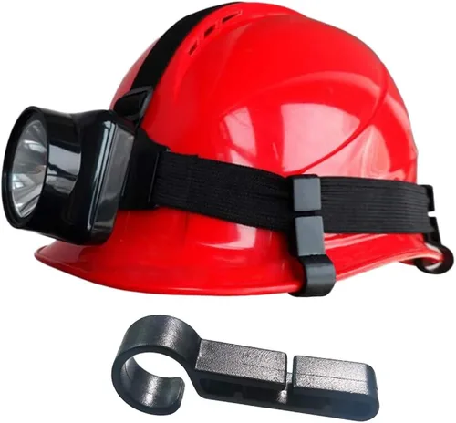 Miniatura 4 de 10 clips de casco para casco duro, monta fácilmente el faro en el casco de bordes estrechos 10pcs