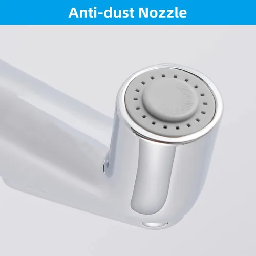 Miniatura 3 de Cabezal rociador lateral universal para fregadero de cocina, accesorio de rociador de fregadero de repuesto compatible con Delta, Moen, Kohler, Cromo
