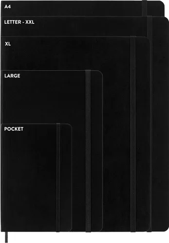 Miniatura 10 de Moleskine - Cuaderno clásico expandido, tapa suave, grande (5 x 8.25 pulgadas) con puntos, color negro, 400 páginas