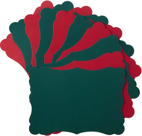 Miniatura 8 de Paquete de 50 tarjetas de kraft en blanco de cartulina gruesa marrón, tarjetas de felicitación para manualidades, tarjetas de regalo, menús, baby