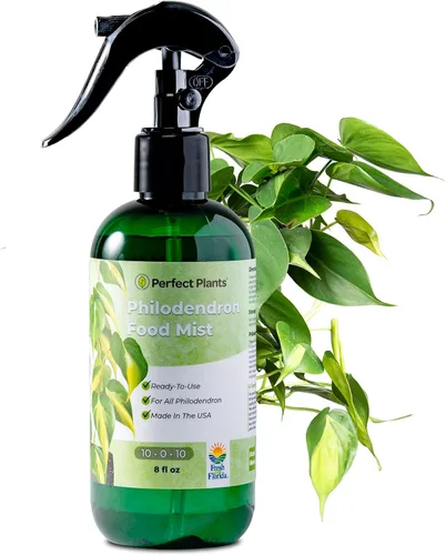 Perfect Plants - Niebla foliar de filodendro lista para usar | Alimento vegetal de interior para el crecimiento del follaje | Mezcla equilibrada de