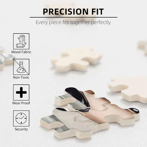 Miniatura 5 de Rompecabezas Personalizado de Fotos de 1000/500/300 Piezas, Rompecabezas de Madera Personalizado como Regalos para Familia, Boda, Amigo 300 piezas