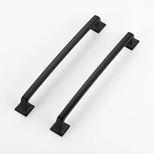 Miniatura 11 de Ravinte Paquete de 1 Tiradores de Arco Cuadrados Sólidos de 3 Pulgadas para Gabinetes de Cocina, Manijas de Gabinetes de Cocina Bronce Champán