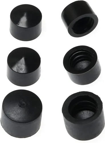RLECS Pivot Cups 6 en 1 - Patineta Longboard de repuesto para camioneta, accesorios para patineta, camión, repuesto de goma (4 x M + 2 x L Size)