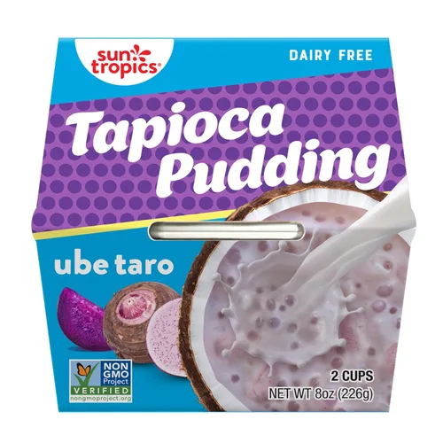 Miniatura 12 de Sun Tropics Pudín de Tapioca, Chocolate Pudines Veganos, Pudines Sin Lácteos Sin Gluten, Sin OGM Copitas de Pudín Listas para Comer 4.0oz