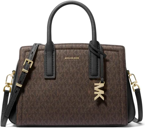 Miniatura 10 de Michael Kors - Laila, bolso pequeño para mujer Herrajes dorados/vainilla/bellota