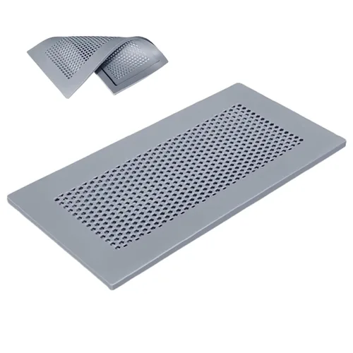 Miniatura 3 de 1 funda de ventilación a prueba de bebés, cubierta de ventilación de silicona suave para el hogar, pared, techo, suelo, rejilla de ventilación de 4