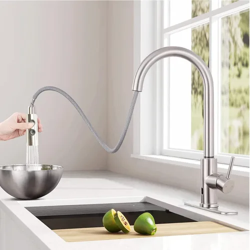 Miniatura 7 de Cabezal rociador de grifo de fregadero de cocina, accesorio rociador de 2 funciones para grifo, pieza de repuesto de cabezal de grifo extraíble