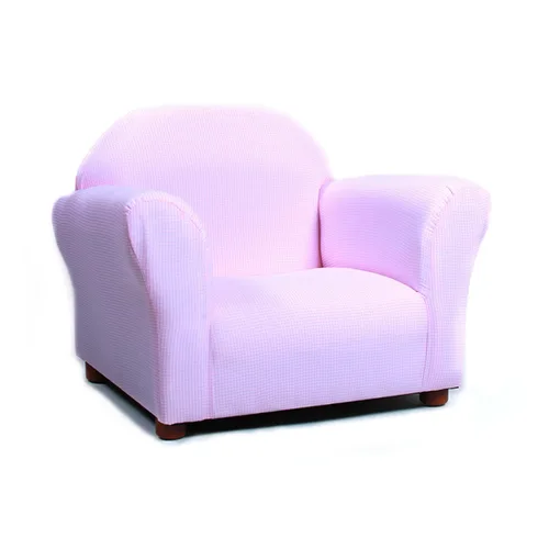 Miniatura 7 de Silla Gingham redondeada Keet, Silla club, Marrón