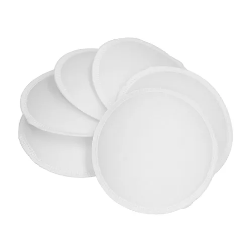 Miniatura 8 de Almohadillas de lactancia reutilizables a prueba de fugas, suaves y absorbentes para pezones dolorosos, 12 almohadillas lavables para brasier