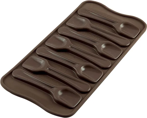 Miniatura 5 de Silikomart Molde de silicona para chocolate fácil, surtido, galleta
