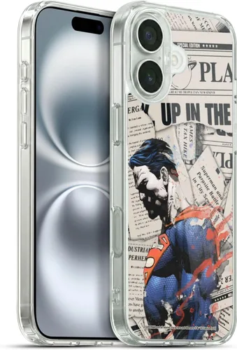 Miniatura 52 de Head Case Designs Officially Licensed Superman DC Comics Collage 80th Anniversary Gel Case [Military Grade Protection] Compatible with Apple iPhone