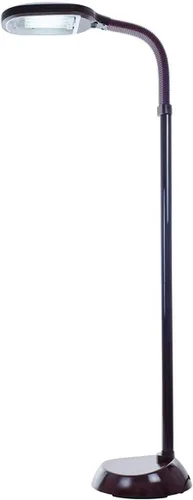 Miniatura 8 de Bedford Home Lámpara de pie - Lámpara de luz solar natural de espectro completo con cuello flexible - Luz de lectura, manualidades, estudio y Blanco