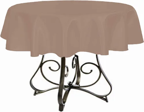 Miniatura 9 de Mantel redondo satinado de 30 pulgadas (azul Acqua)