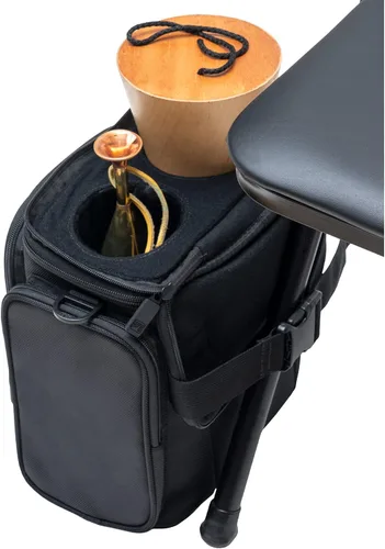 Miniatura 5 de Protec Bolsa de silencio doble de cuerno francés, soporte modular de pared y silencio, modelo M409