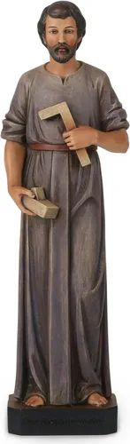 Miniatura 9 de BC - Estatua católica de San José del trabajador, figura de San José de 6 pulgadas de alto, guía y protección para familiares y viajeros, regalos