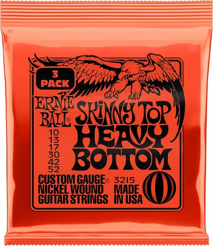 Miniatura 9 de Ernie Ball Regular Slinky - Cuerdas de guitarra eléctrica de níquel enrollado, 6 unidades, calibre 10-46 Regular (38-56)