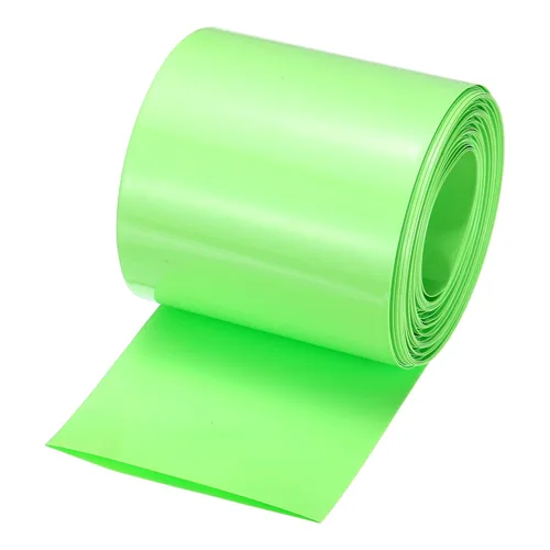 Miniatura 15 de MECCANIXITY Envoltura de Batería de PVC Termorretráctil de 127 mm de Diámetro 200 mm Plana 10 Pies (3 metros) Negra con Buena Aislación para Paquete
