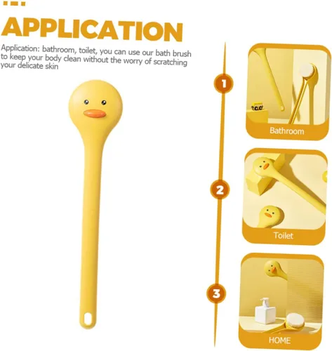 Miniatura 4 de Cepillo exfoliante corporal Cepillo exfoliante de espalda Cepillo exfoliante de mango largo Cepillo de ducha de limpieza de baño Cepillo de espalda