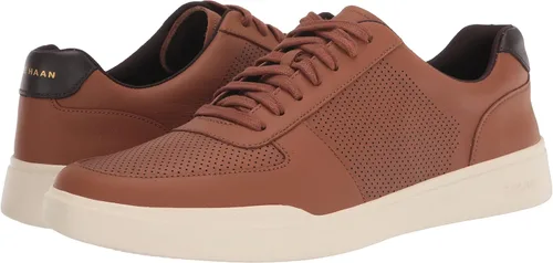 Miniatura 7 de Cole Haan Tenis modernos Crosscourt para hombre, Optic White - Lava fundida