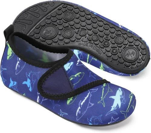 Miniatura 3 de JOINFREE - Zapatos acuáticos de natación para niños y niñas, calcetines acuáticos de secado rápido, zapatos con sensación de pies descalzos