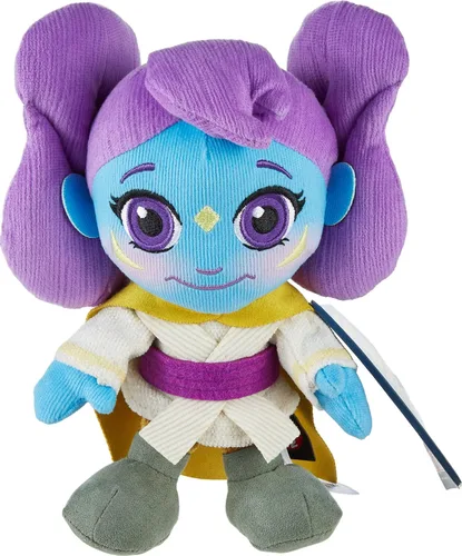 Miniatura 6 de Mattel Star Wars Young Jedi Adventures - Juguete de peluche de 8 pulgadas, muñeca suave inspirada en la serie animada