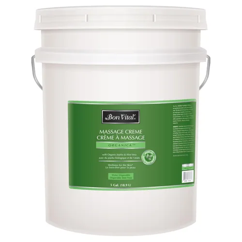 Miniatura 8 de Crema de masaje orgánica Bon Vital hecha con ingredientes orgánicos certificados para un masaje relajante y respetuoso con el medio ambiente