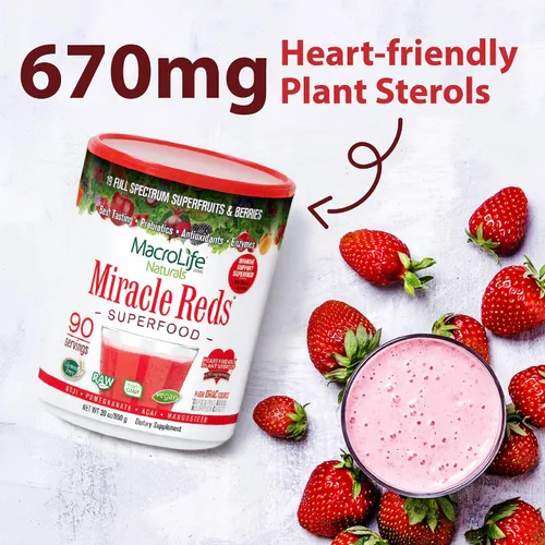 Miniatura 6 de Miracle Reds - Superalimento, 4110005, 30 Oz, 1, 1