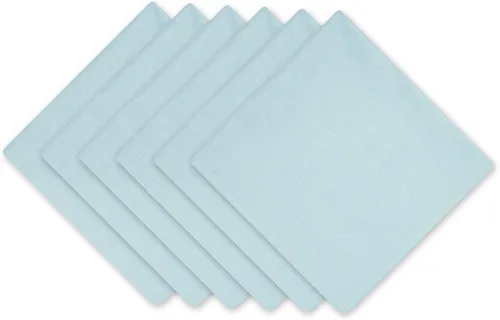 Miniatura 29 de DII - Juego de servilletas de colección sólida, 20x20 pulgadas, Azul ancla, 6