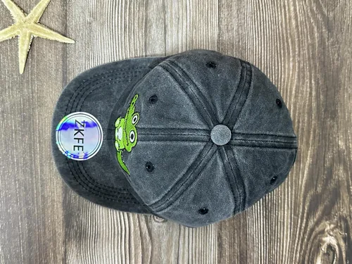 Miniatura 7 de Gorras de béisbol bordadas con animales para niño y niña
