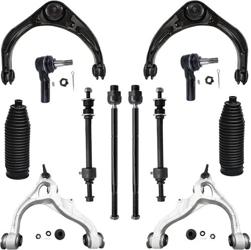 Miniatura 50 de Detroit Axle - Kit de extremo delantero para Ford 1998-2001 Explorer Mercury Mountaineer, 4 barras estabilizadoras delanteras y traseras, 2 brazos