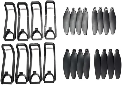 Miniatura 5 de E88 EVO Protecting Ring 4PCS for E88EVO Brushless Folding RC Drone Blades Spare Parts Propeller Protective Frames Blade(Burgundy)