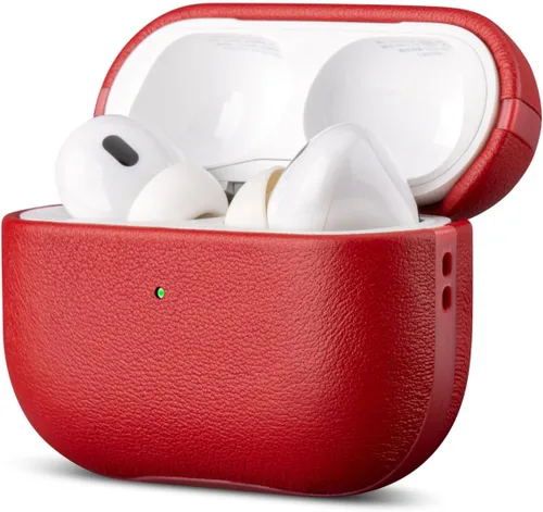 Miniatura 14 de Funda de cuero Lopie para AirPods Pro de segunda generación - Funda para AirPods Pro 2 hecha a mano - Hecha de cuero real - Cubierta protectora