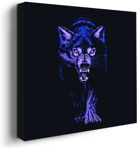 Miniatura 68 de Mavis Print - Lienzo decorativo para pared con diseño de conejo/conejo, 36 x 36 pulgadas, decoración de pared de animales impresos en HD y marco