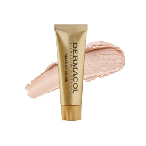 Miniatura 11 de Dermacol - Base de maquillaje líquida de cobertura total, base líquida mate con SPF 30, base resistente al agua para piel grasa, acné y bolsas 212