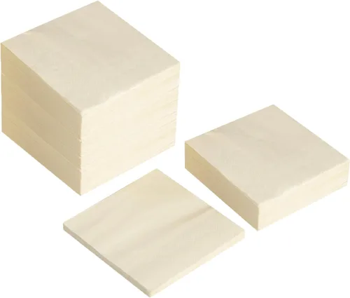 Miniatura 15 de 100 paquetes de servilletas de cóctel de 2 capas, servilletas de postre plegadas de 5 x 5 pulgadas, servilletas desechables para cena, boda, Verde