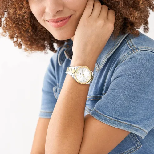 Miniatura 4 de Fossil Scarlette - Reloj de cuarzo de acero inoxidable para mujer