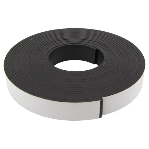Miniatura 2 de Cinta adhesiva magnética flexible - 1/16" de espesor x 1/2" de ancho x 10 pies (1 rollo)