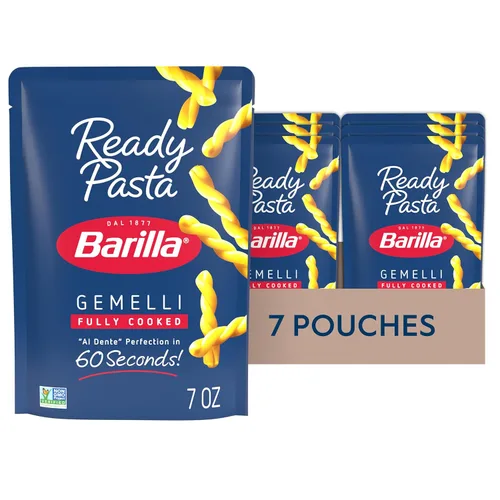 Miniatura 9 de Barilla Ready Pasta, pasta de macarrones con codos totalmente cocidos, sin OMG y Kosher, 7 onzas (paquete de 7)