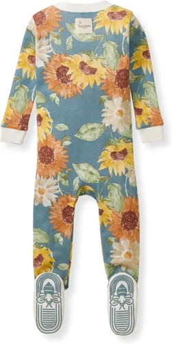 Miniatura 34 de Burt's Bees Baby Pijama para bebé niña, 100% algodón orgánico, pijama de una pieza, overol diagonal con cremallera, ajuste cómodo