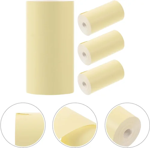 Miniatura 9 de NUOBESTY Rollo de papel térmico para recibos, 4 rollos, rollo de papel de caja registradora, papel de impresora térmica de recibos para máquina