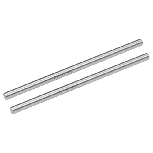 Miniatura 12 de uxcell Varilla de acero redonda, barra de torno HSS de 0.512 in, herramienta de 5.906 in de largo, para engranajes de eje, taladradora, taladradora