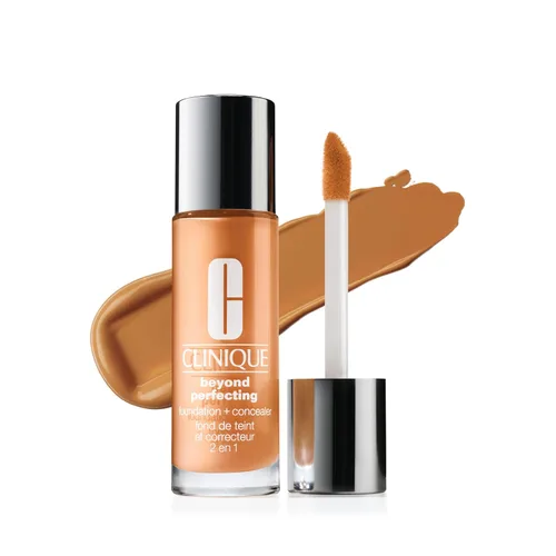 Miniatura 21 de Clinique Beyond Perfecting Lightweight Liquid Foundation + Concealer For Dry Combination to Oily Skin Types Full Coverage + Natural Matte Finish