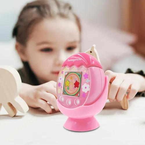 Miniatura 8 de xcivi Soporte Base de Escritorio para Tamagotchi Pix Mascota Virtual Interactiva (Rosa)
