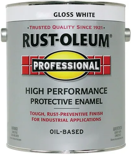 Miniatura 2 de Rust-Oleum 242256 Esmalte protector profesional a base de aceite blanco de alto rendimiento, 100 COV, 1 galón