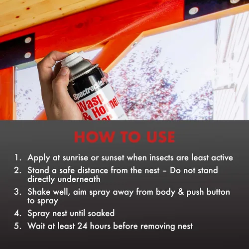 Miniatura 7 de Spectracide PRO Wasp& Hornet Killer 18oz (paquete de 12)