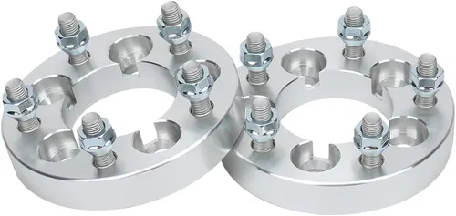 Miniatura 26 de IRONTEK Espaciadores de rueda de 0.157 x 4.000 in, espaciadores forjados reales de 2 pulgadas con orificio de cubo de 2.697 in M12x1.25 pernos aptos