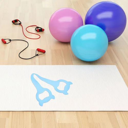 Miniatura 4 de Banda de resistencia resistente para mujeres, correa elástica para yoga, portátil, equipo de fitness en casa para entrenamiento de cuerpo completo